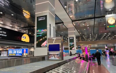 LAS is glowing up with upgrades from curb to gate