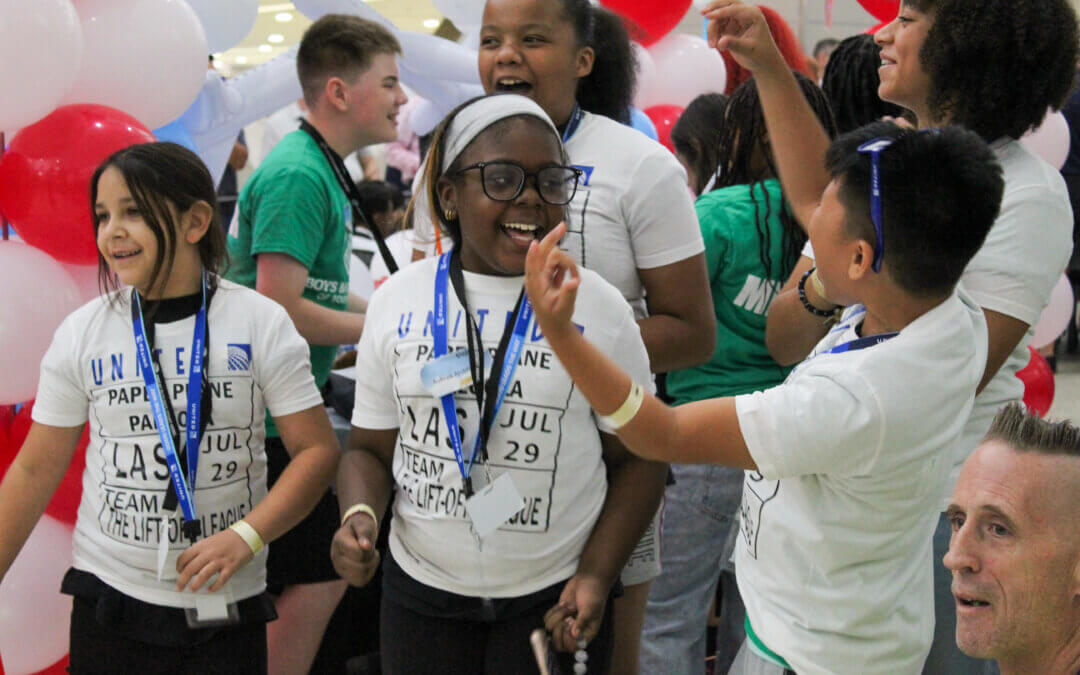 High-flying fun at our annual Paper Plane Palooza