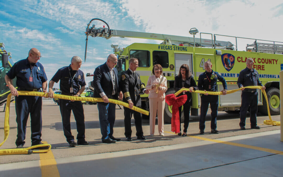 LAS enhances safety with new firefighting trucks