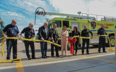 LAS enhances safety with new firefighting trucks